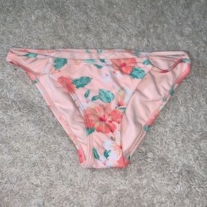 Floral Pink Bikini Bottoms
